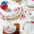 Heat Resistant Opal Glassware-24PCS Press Dinner Set